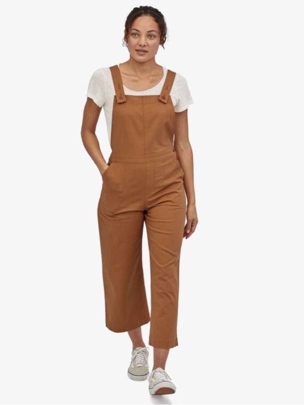 Patagonia Stand Up Cropped Overalls Size 4